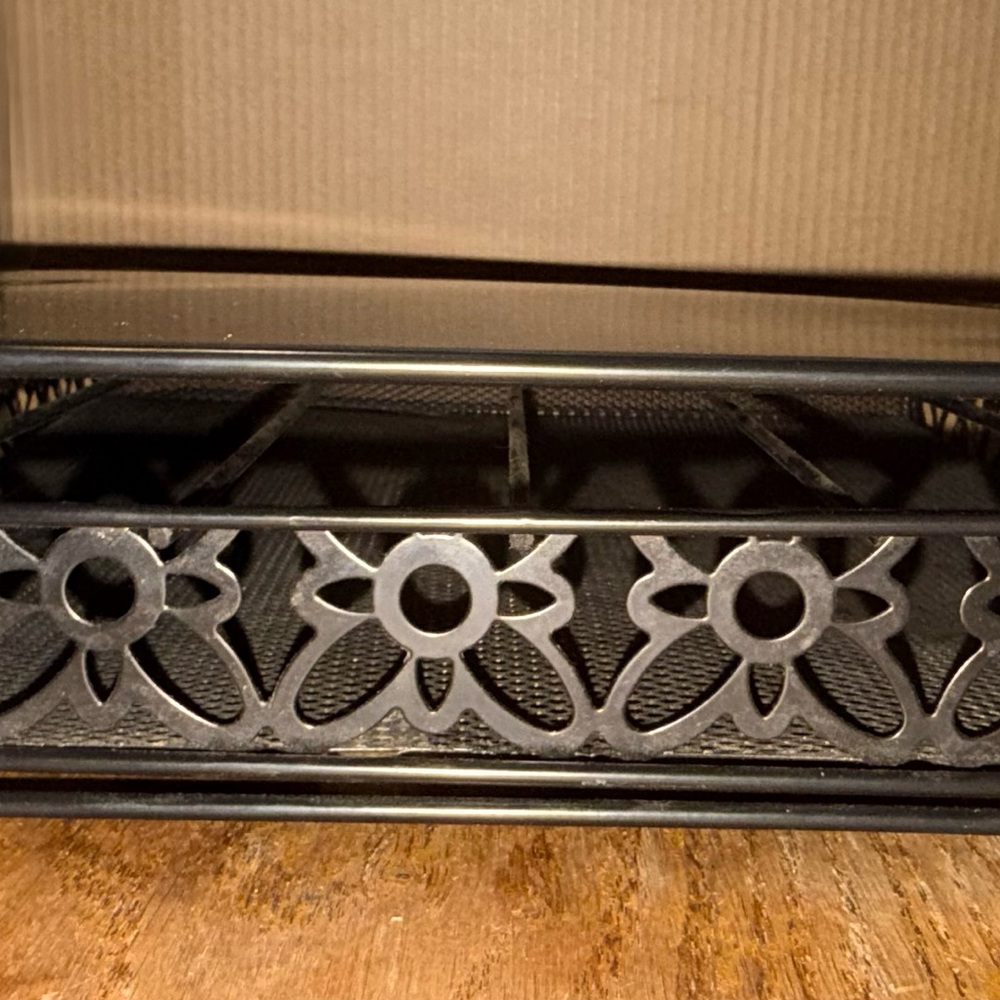 K-Cup Storage Coffee Pod Display Drawer Black Metal Kitchen Bar Holder Organizer